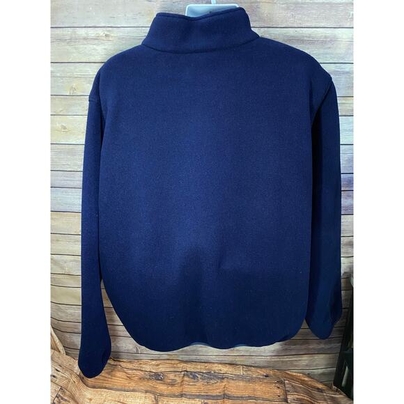 L.L.Bean Half-Zip Fleece Pullover – Men’s 2XL, Blue Soft Midweight Layer - Picture 2 of 9
